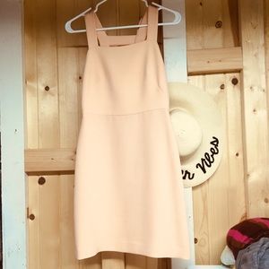 Peach mini dress